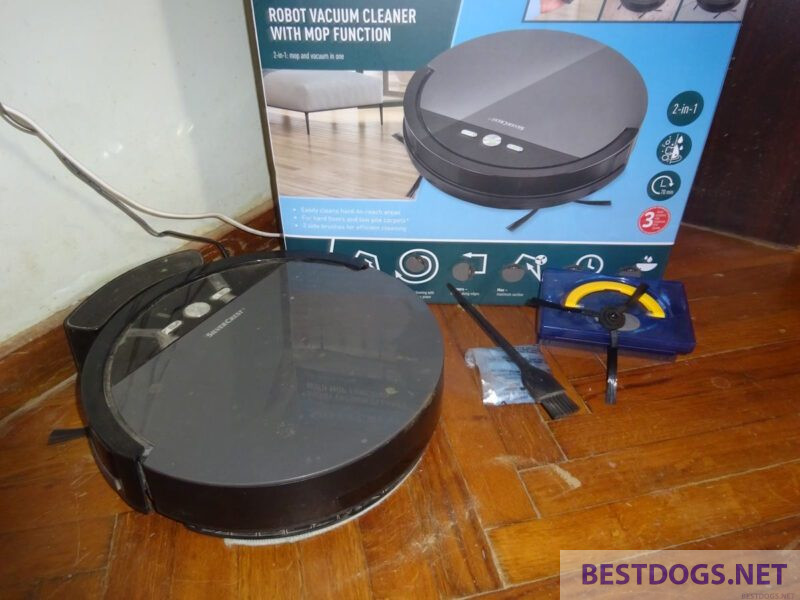  Silvercrest Robot Vacuum Cleaner with Mop Function SSWR B1